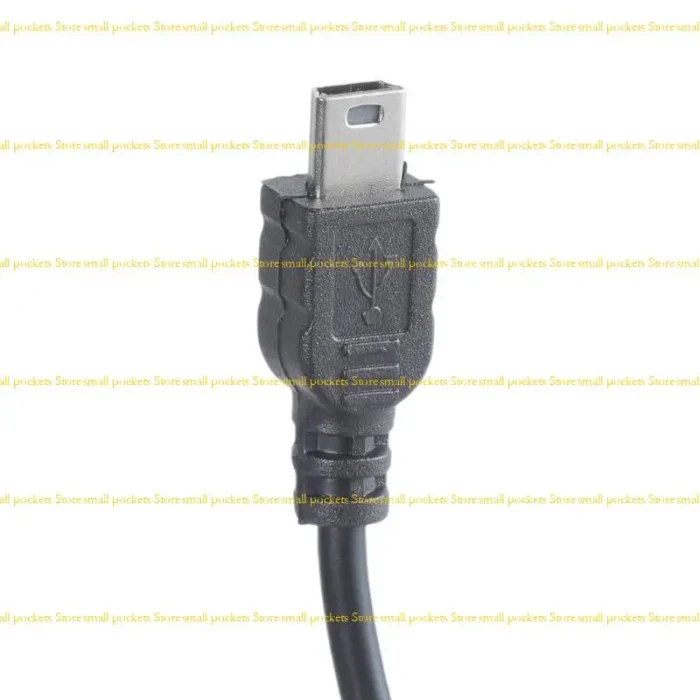 R1WD USB A Male to B Mini 5 Pin Data Sync Cable for Laptop Computer High Speed Data Transmission Durable - Imagem 5