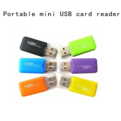 Portable Mini USB 2.0 TF Memory SIM Card Reader High Speed T-Flash Adapter For PC Laptop Notebook Computer Vehicle Speaker